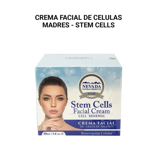 Crema facial de celulas madres - stem cells