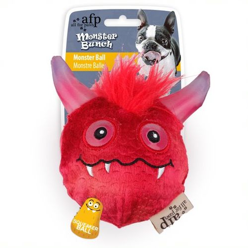 Pelota para perros - Monster rojo