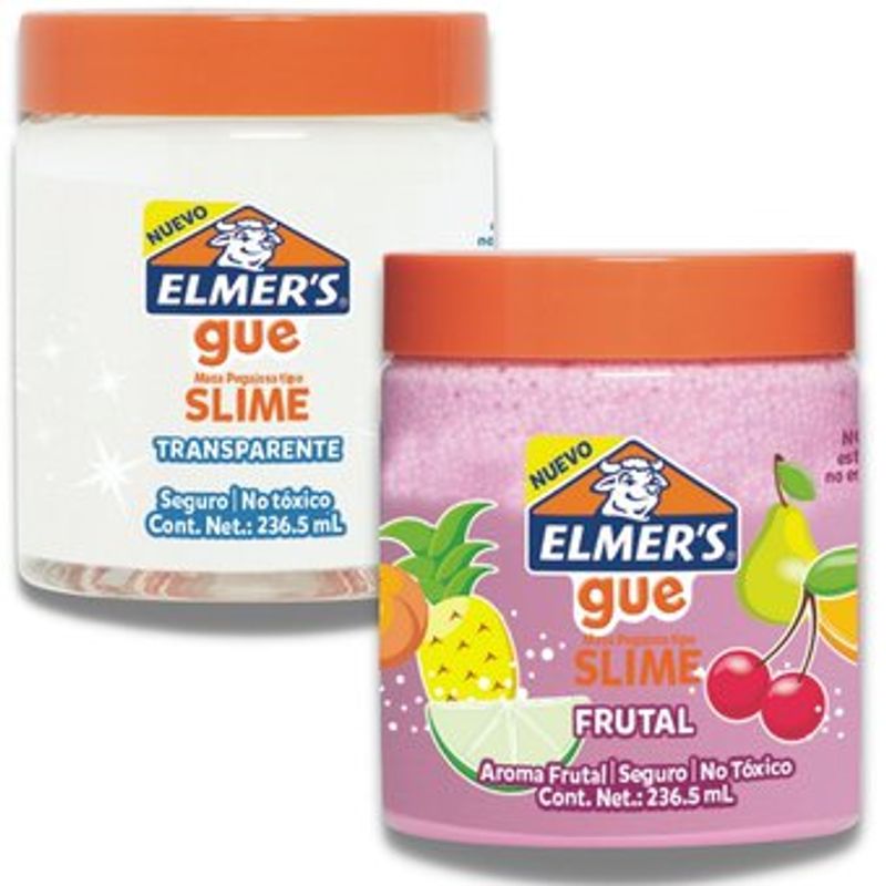 Pack-Slime-Elmers-Gue-Transparente---Frutal-Crunchy