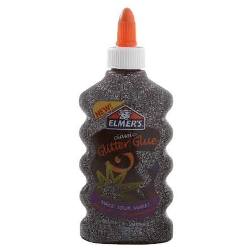 Pegamento Glitter Negro 177Ml Elmer's Para Manualidades