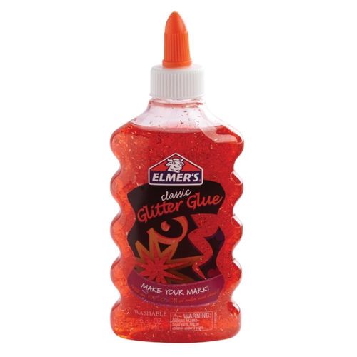 Pegamento Glitter Rojo 177Ml Elmer's Para Manualidades