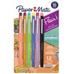 Marcadores-Con-Aroma-Paper-Mate-Flair-X-12-Punta-Media