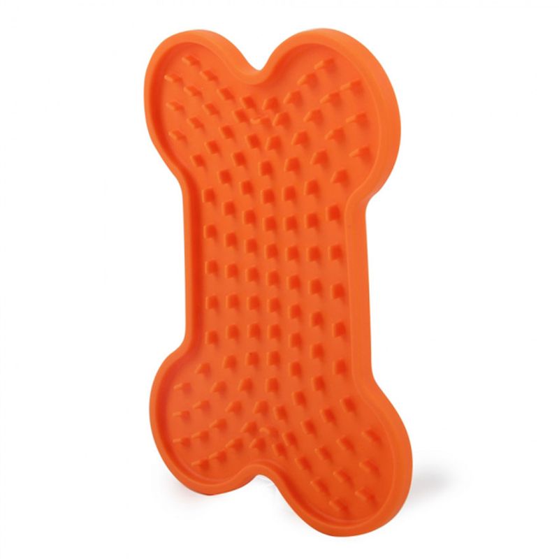 Lick-Mat-en-forma-de-hueso-para-perros---S