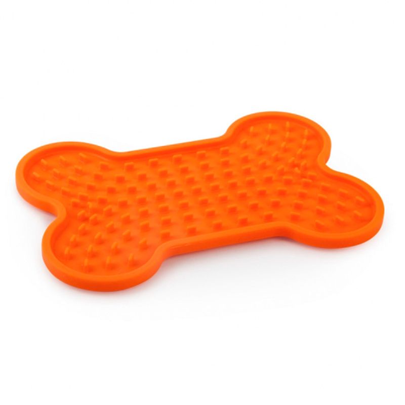 Lick-Mat-en-forma-de-hueso-para-perros---S