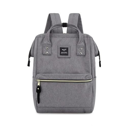 Mochila escolar o de viaje porta Laptop H9001-25 Gris Oscuro