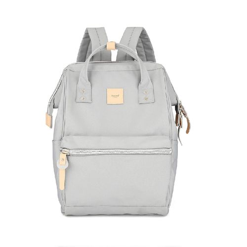 Mochila escolar o de viaje porta Laptop H1881-11 Gris-plata