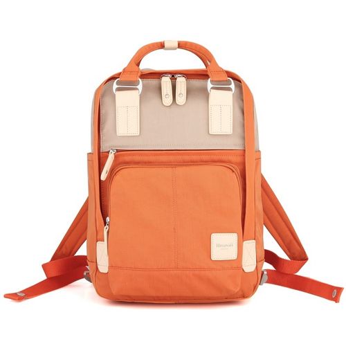 Mochila escolar o de viaje porta Laptop H187-7 Naranja