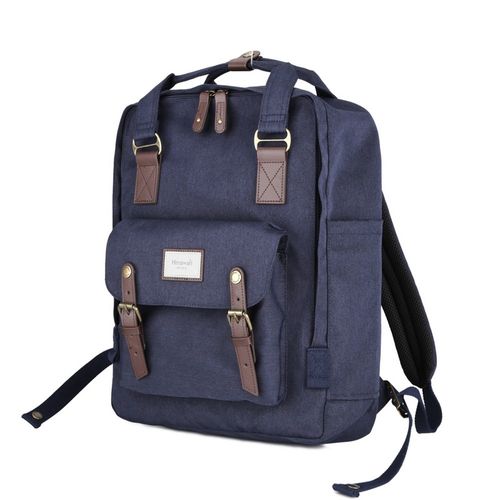 Mochila escolar o de viaje porta Laptop H1010-2 Azul Marino