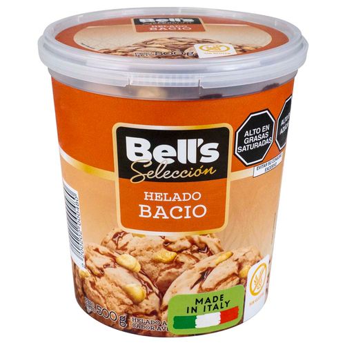 Helado al Bacio BELL'S SELECCIÓN Pote 500g