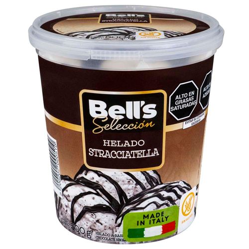 Helado Stracciatella BELL'S SELECCIÓN Pote 500g