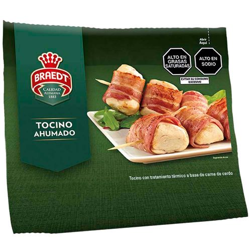 Tocino Ahumado BRAEDT Paquete 200g