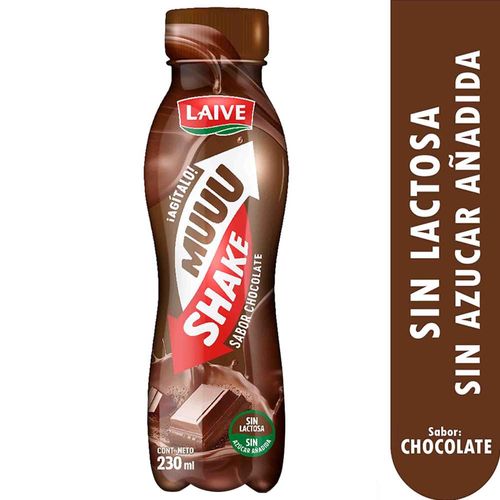 Leche UHT LAIVE Muuushake Chocolate Botella 230ml