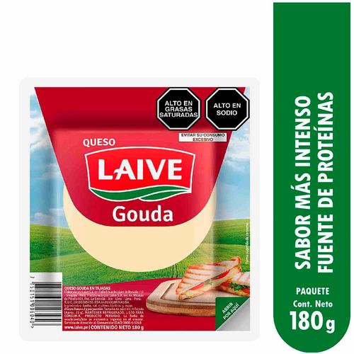 Queso Gouda LAIVE Paquete 180g