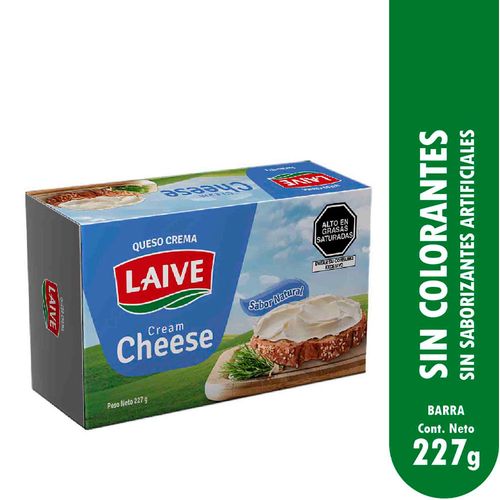 Queso Cremoso Rectangular LAIVE Sachet 227g
