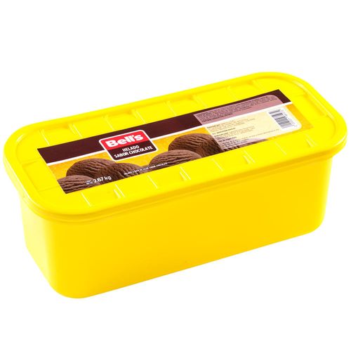 Helado BELL'S Chocolate Pote 2.67Kg