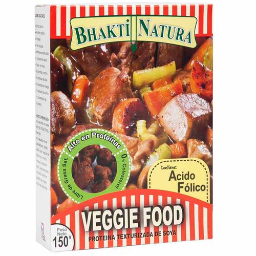 Proteína de Soya BHAKTI NATURA Comida Vegetariana Caja 150g