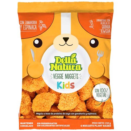 Veggie Nuggets Kids DELLANATURA Bolsa 210g