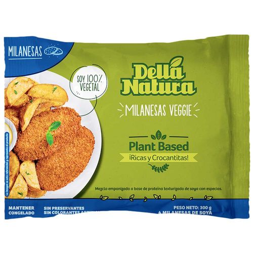 Milanesas Veggie DELLANATURA Bolsa 300g