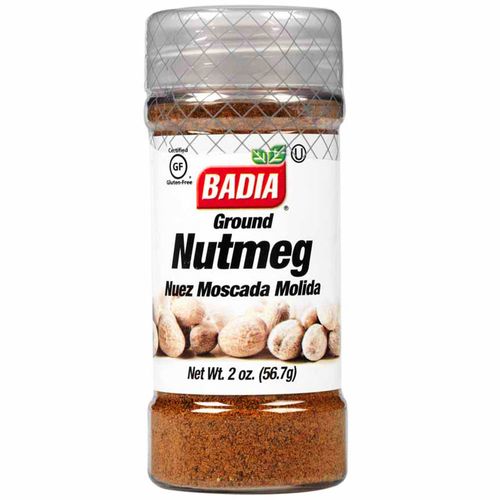 Nuez Moscada Molida BADIA Frasco 56.7g