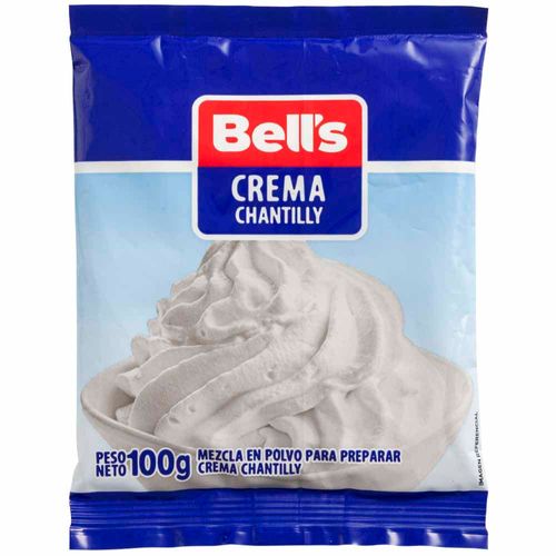 Crema Chantilly BELL'S Bolsa 100g