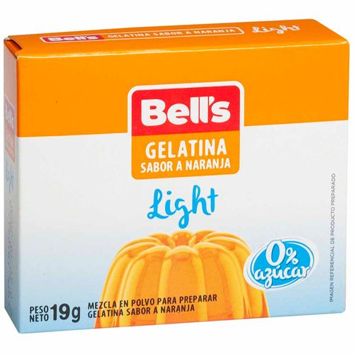 Gelatina Light BELL'S Naranja Caja 19g