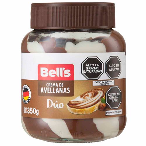 Crema de Avellanas BELL'S Dúo Frasco 350g