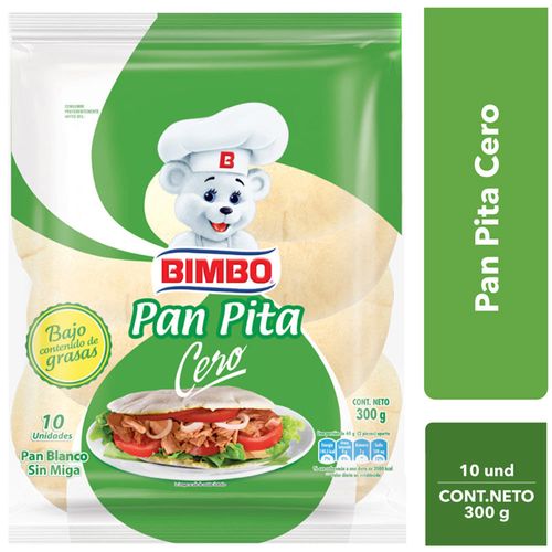 Pan Pita Cero BIMBO Bolsa 300g