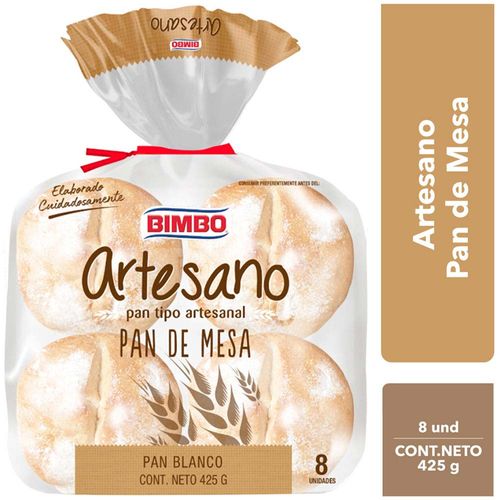 Pan Artesano BIMBO Bolsa 8un