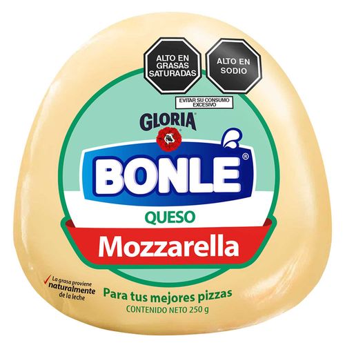 Queso Mozzarella BONLÉ Paquete 250g
