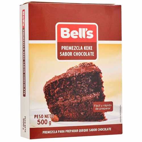 Mezcla en Polvo BELL'S Keke de Chocolate Caja 500g