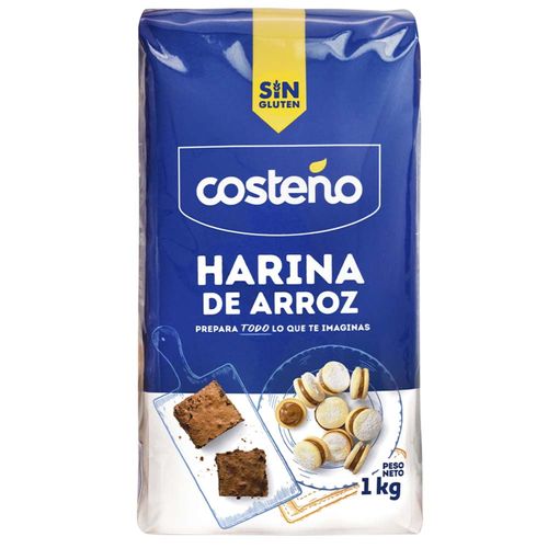 Harina de Arroz COSTEÑO Bolsa 1kg