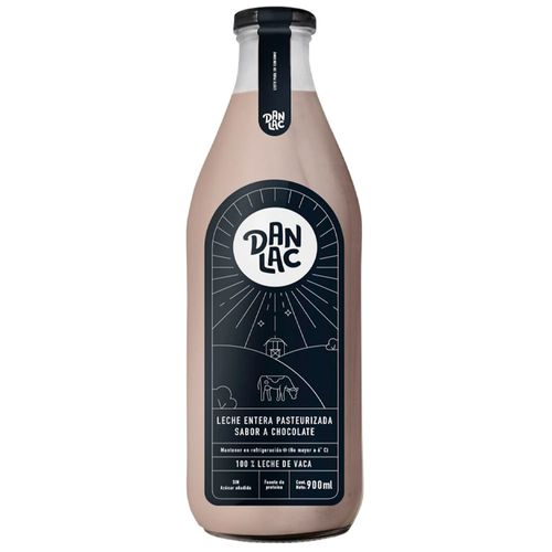 Leche Chocolatada DANLAC Botella 900ml