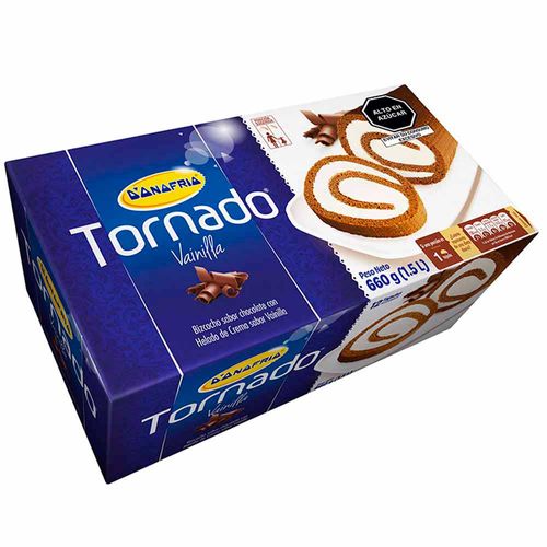 Helado Tornado de Chocolate y Vainilla D'ONOFRIO Caja 1.5L