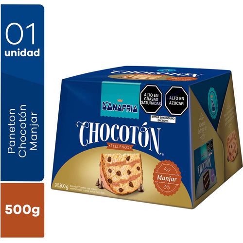 Chocotón D'ONOFRIO Manjar Caja 500g