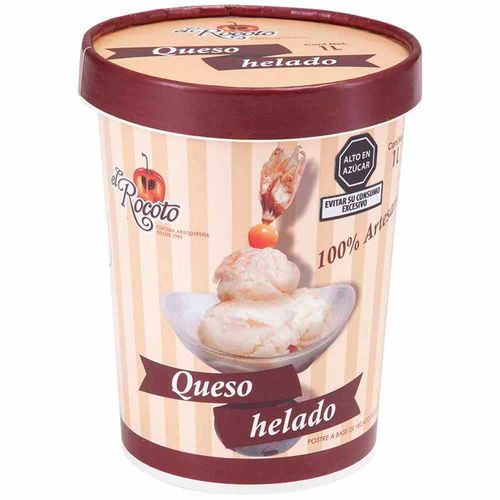 Queso Helado EL ROCOTO Pote 1L