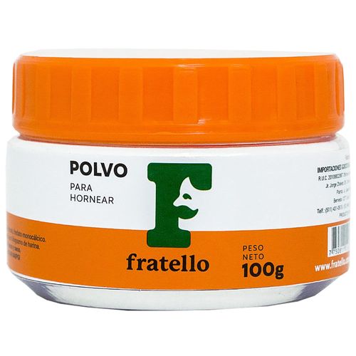 Polvo para Hornear FRATELLO Bolsa 100g