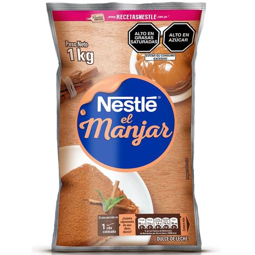 Manjar Blanco NESTLÉ Bolsa 1Kg