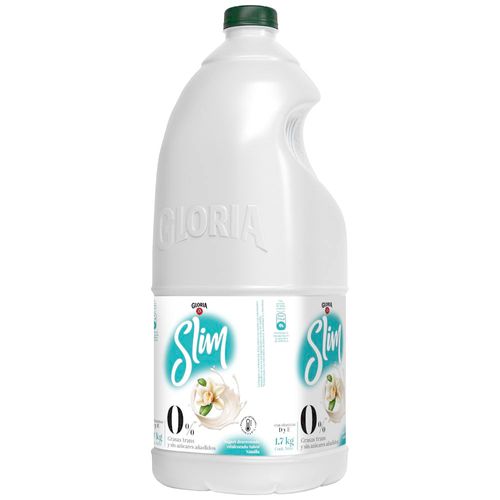 Yogurt Slim GLORIA Sabor a Vainilla Galonera 1.7Kg