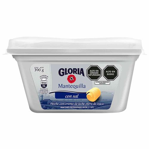 Mantequilla GLORIA Pote 390g