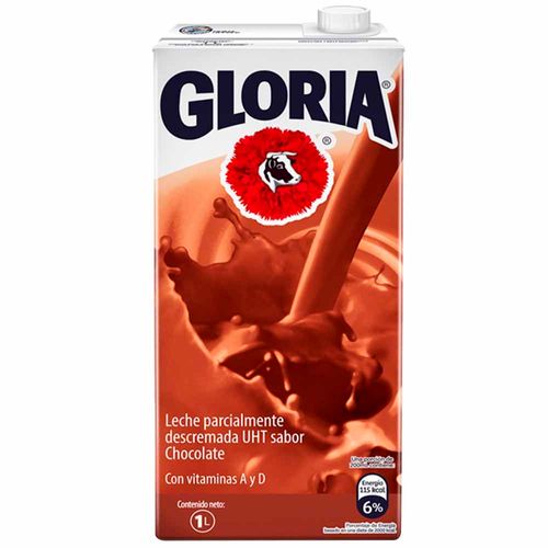 Leche GLORIA UHT Chocolatada Caja 1L