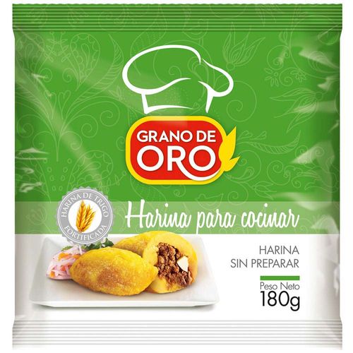 Harina GRANO DE ORO Sin Preparar Paquete 180g