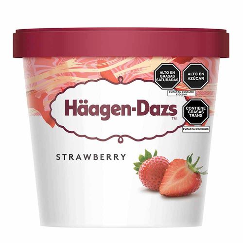 Helado HÄAGEN-DAZS Fresa Vaso 100ml