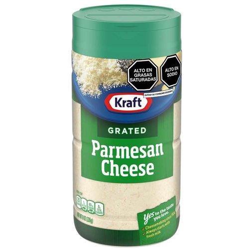 Queso Parmesano Rallado KRAFT Frasco 227g