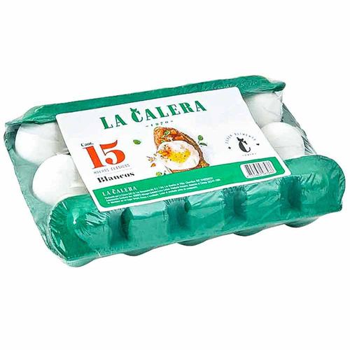 Huevos Blancos LA CALERA Paquete 15un