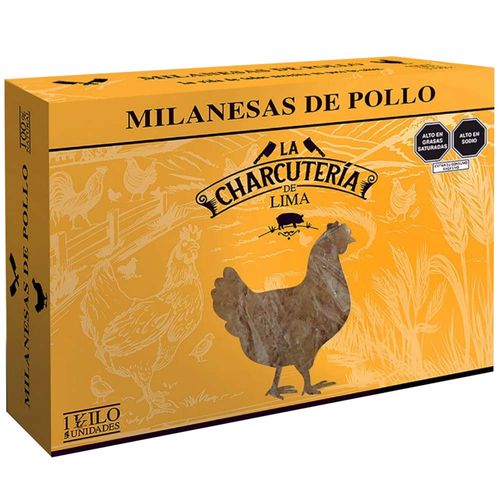 Milanesas de Pollo LA CHARCUTERÍA Caja 400g