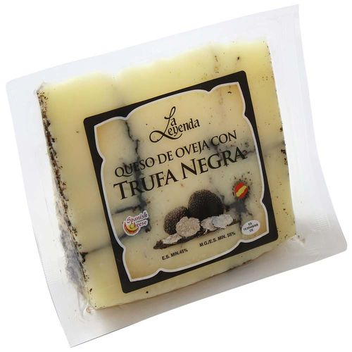 Queso de Oveja con Trufa Negra LA LEYENDA Paquete 150g