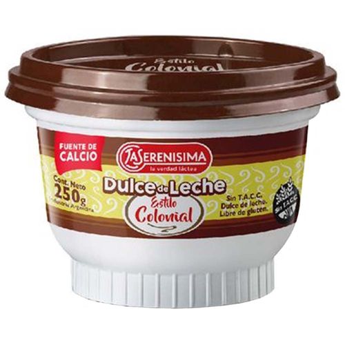 Dulce de Leche LA SERENISIMA Pote 250g