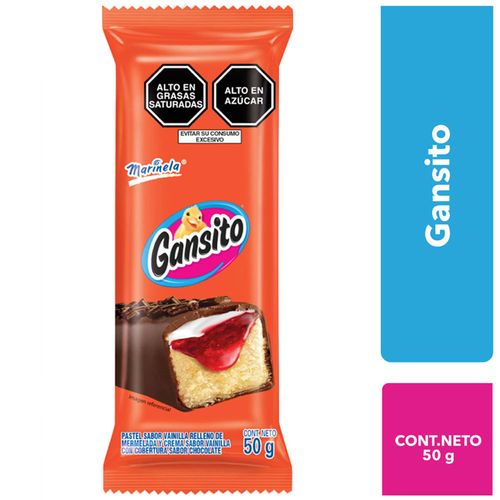 Pastelito Gansito MARINELA Bolsa 50g