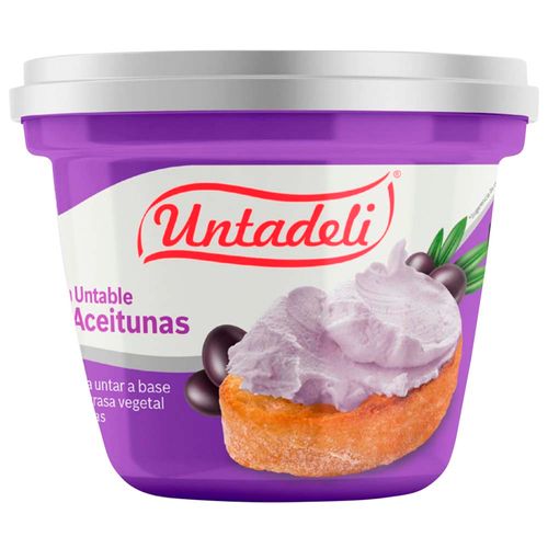Crema Untable UNTADELI con Aceitunas Pote 140g