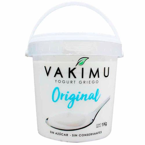 Yogurt Griego VAKIMU Original Balde 1Kg